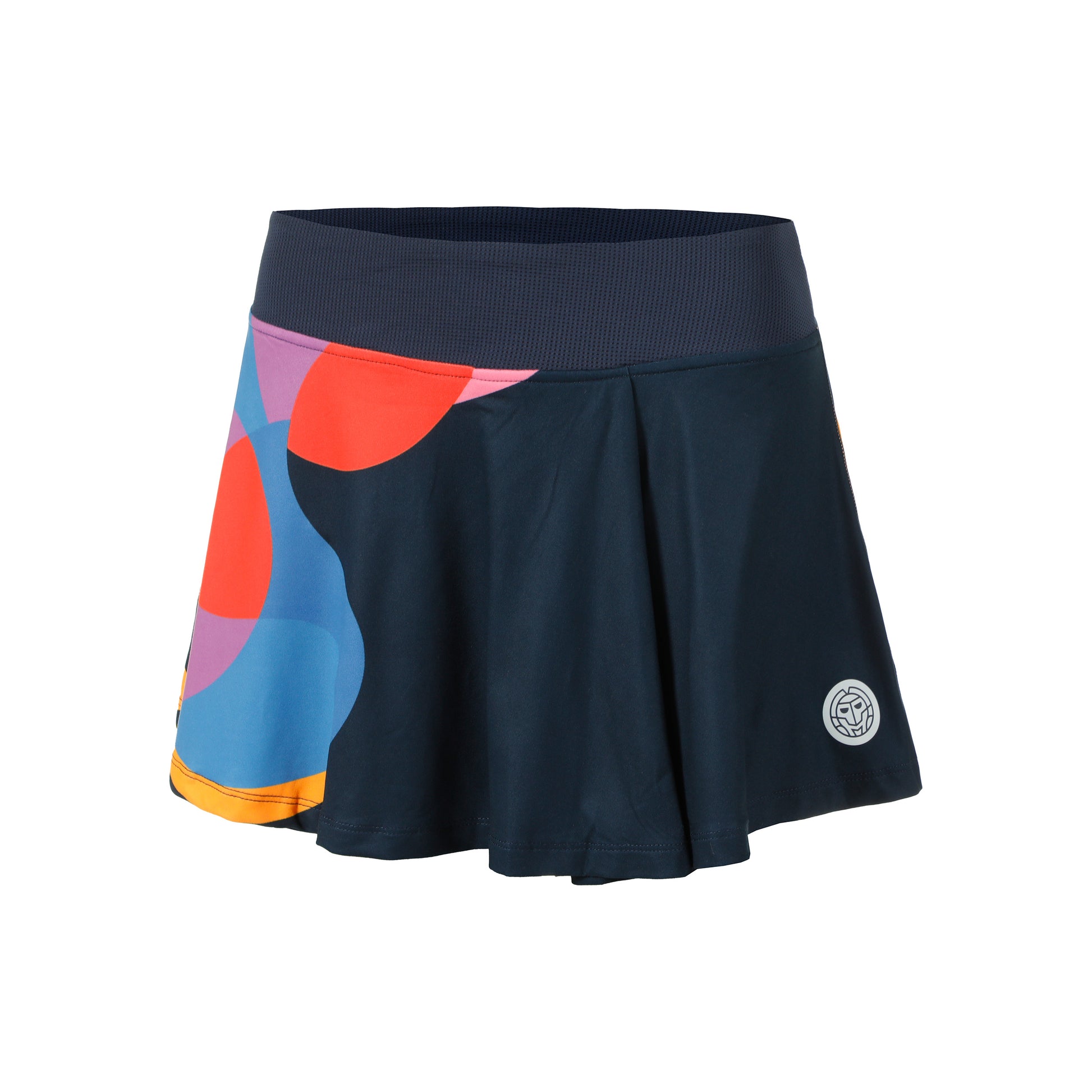 BIDI BADU Twiggy Printed Wavy Skirt Women-Dark Blue,Multicoloured