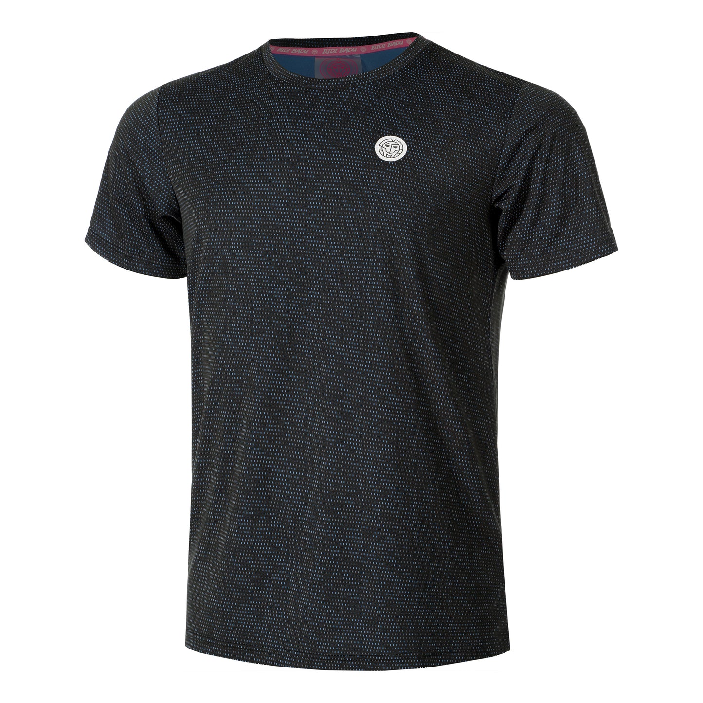 BIDI BADU Spike Crew Two Colored T-Shirt Men - dark grey,