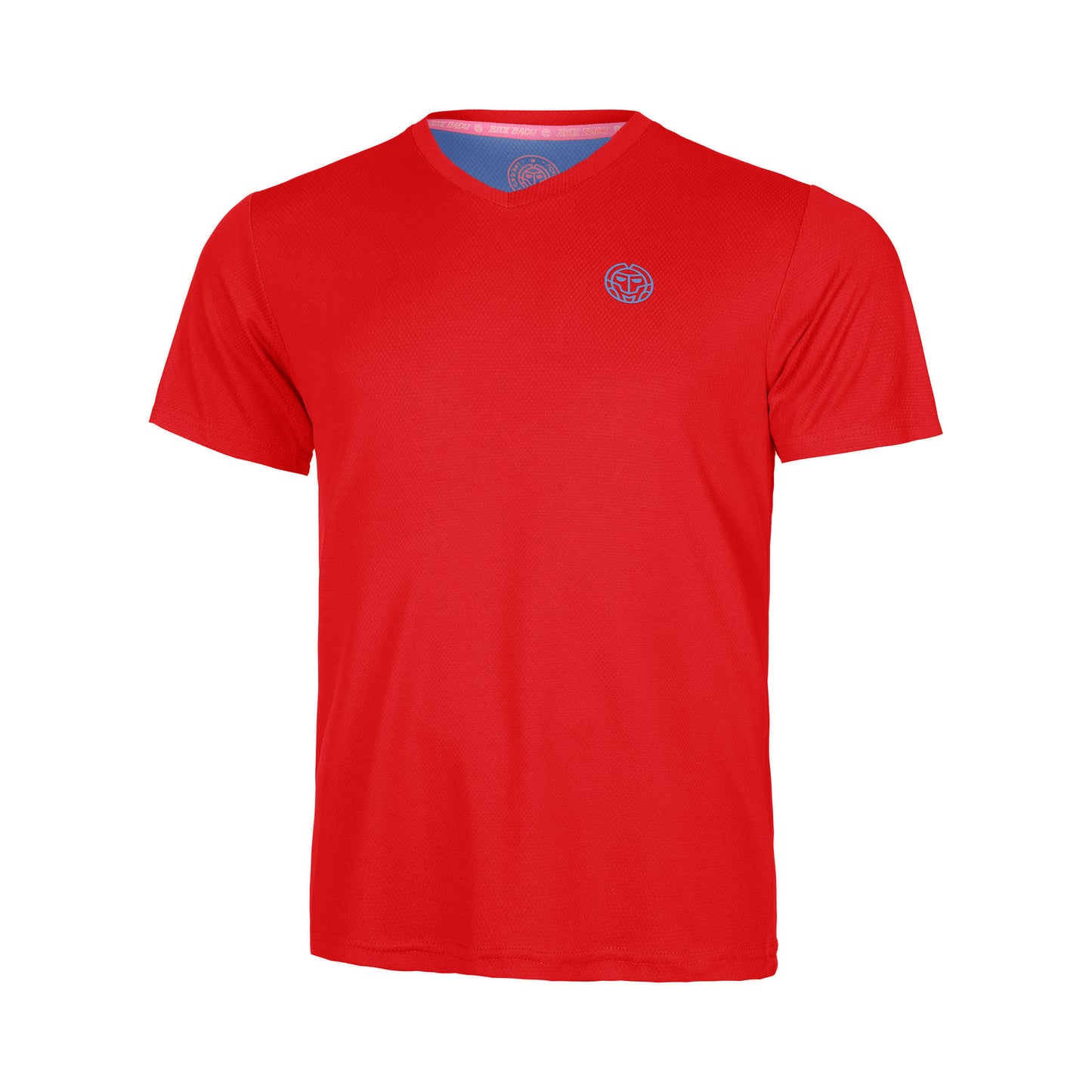 BIDI BADU Crew Inside Out V-Neck T-Shirt Boys - red, blue