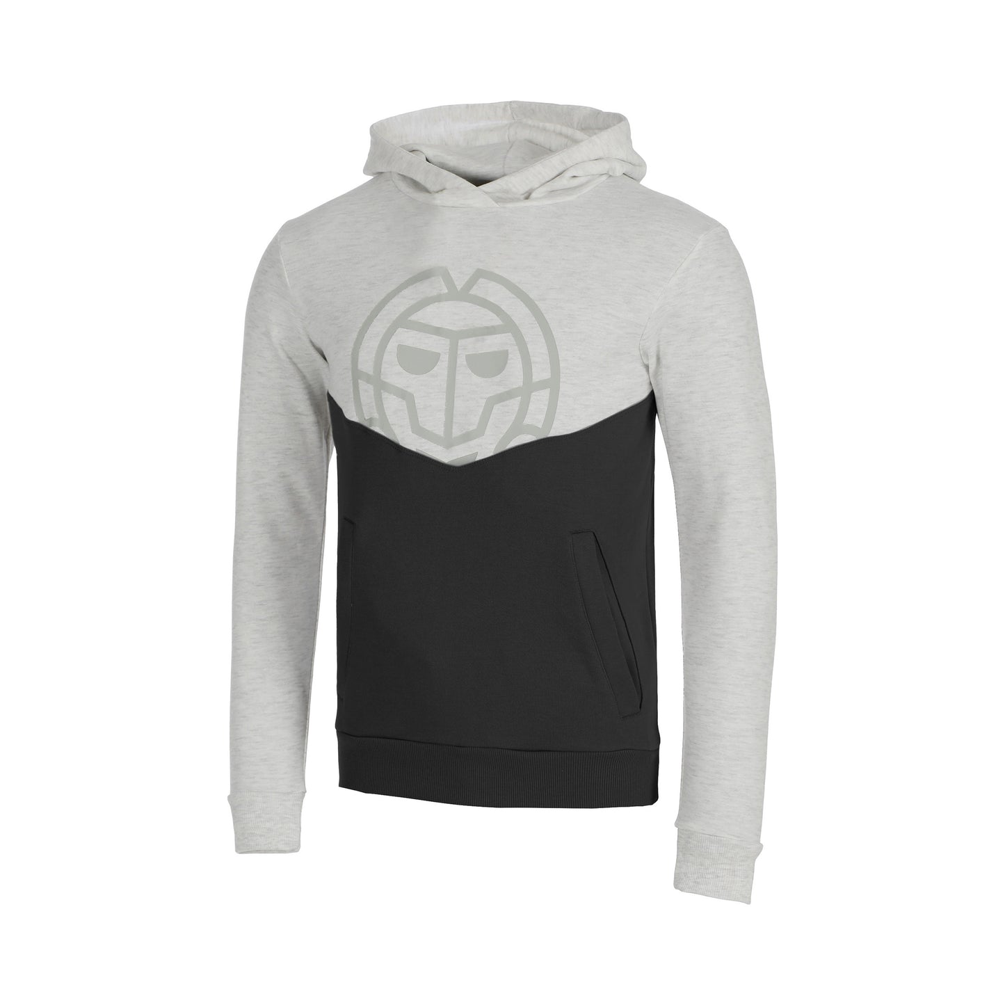 BIDI BADU Bassem Lifestyle Hoody Boys - lightgrey, black