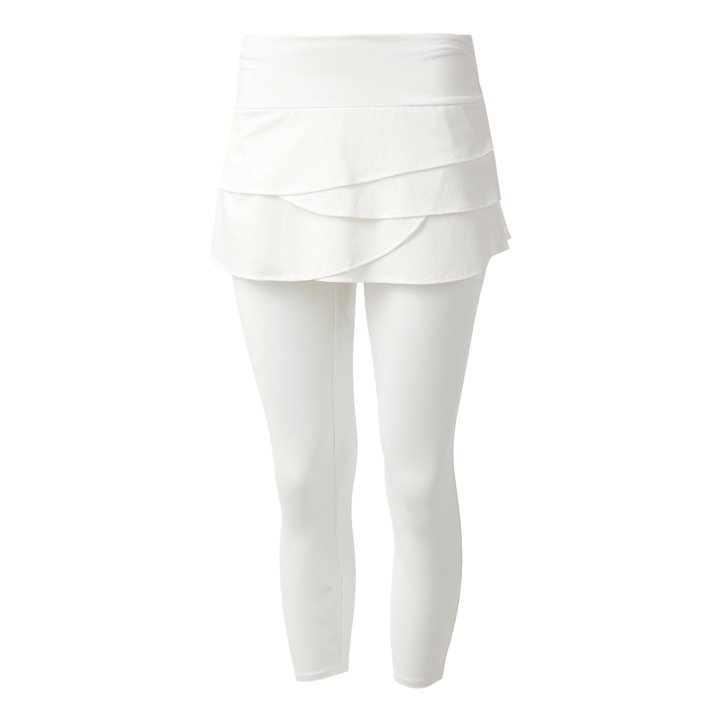 Lucky in Love Needle Out Scallop Scapri Women - white, cream