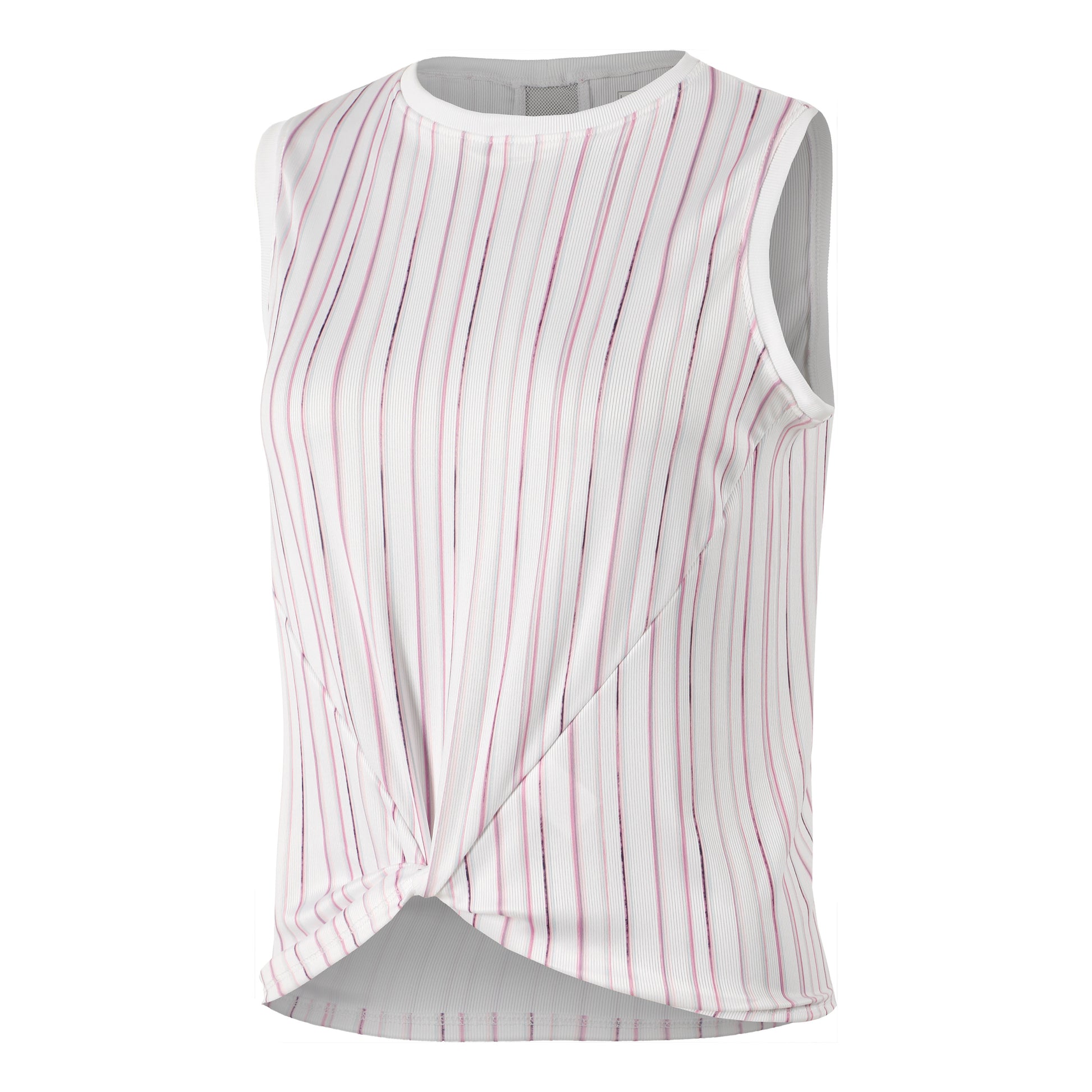 Lucky in Love Snake Rattle N'Roll Twist Front Tank top Women - white, rose