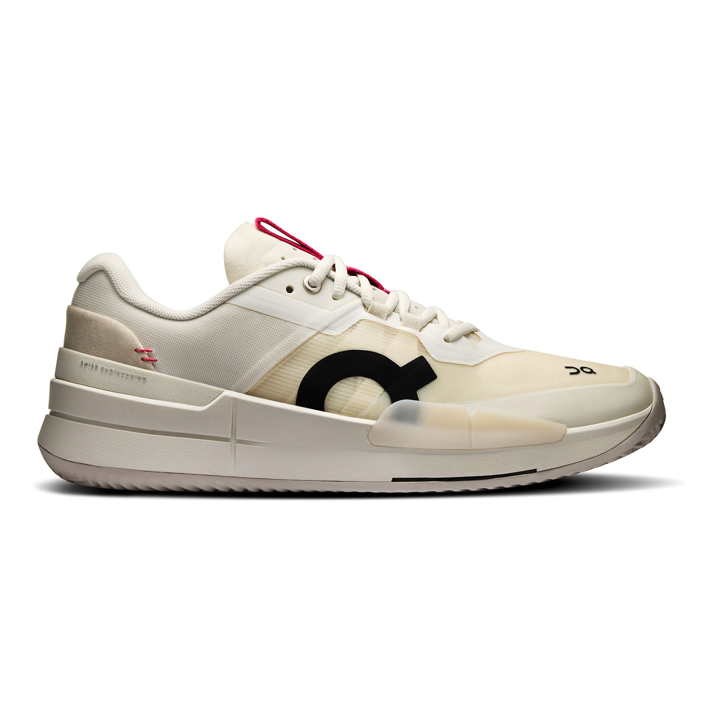 On THE ROGER Pro 2 Clay Court Shoe Men-White,Pink
