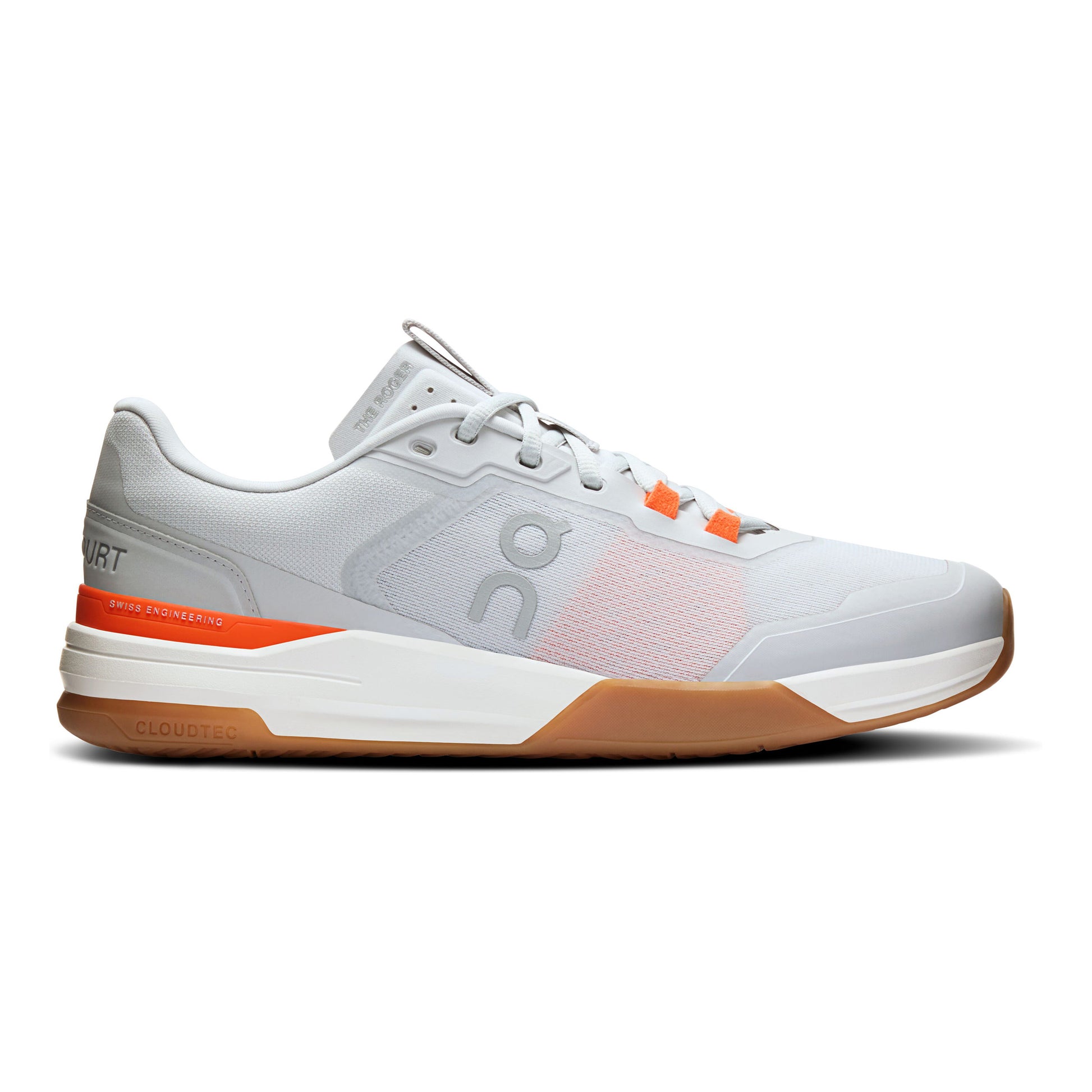 On THE ROGER ADV Pro 1 All court shoe Men - white, orange