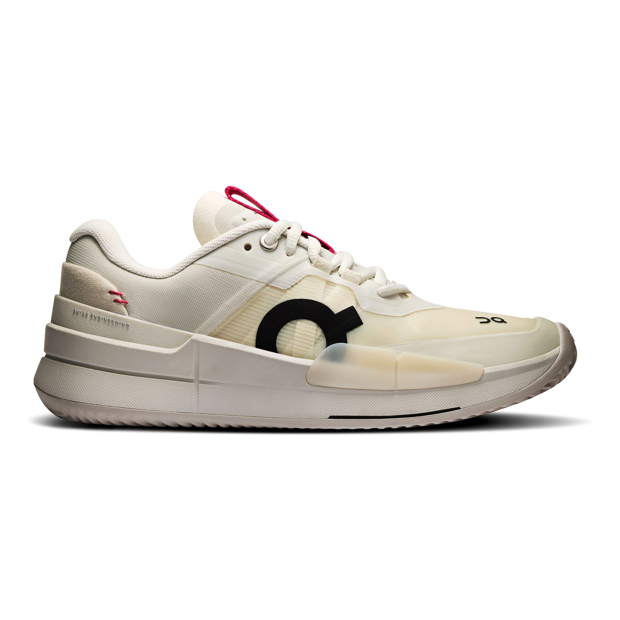 On THE ROGER Pro 2 Clay Court Shoe Women-White