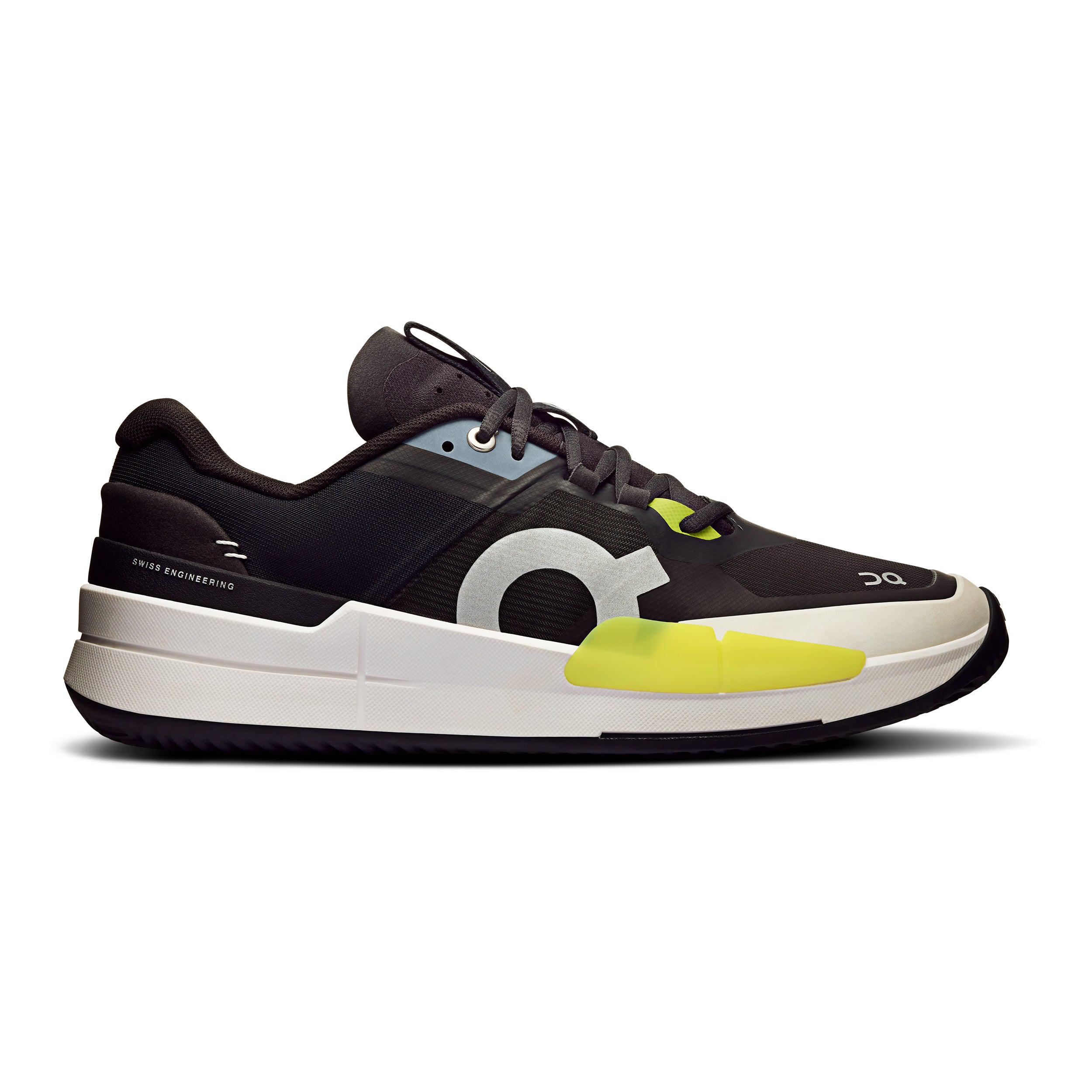 On The Roger Pro 2 Clay Court Shoe Men-Black,Yellow