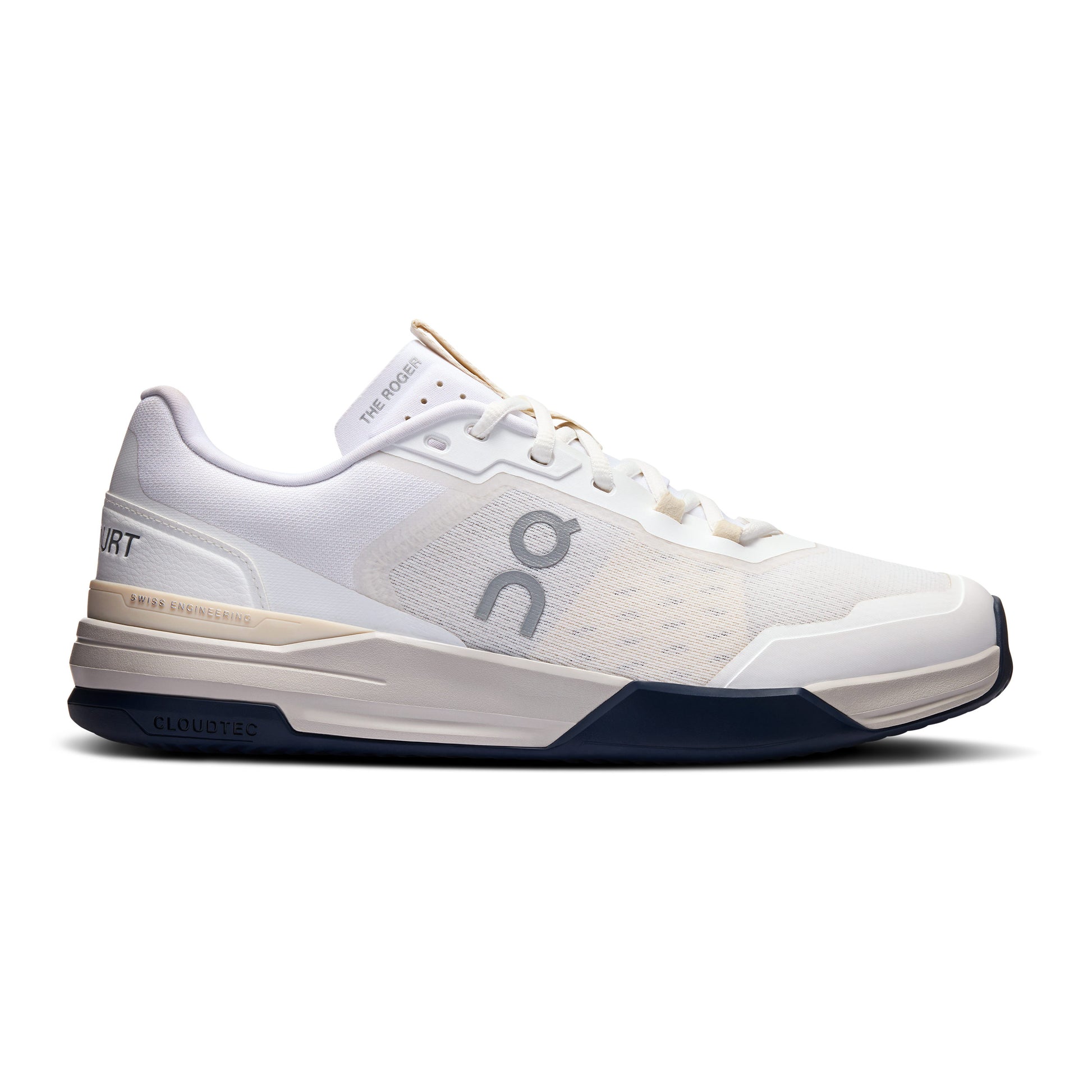 On The Roger Advantage Pro Clay Court Shoe Men-White,Cream