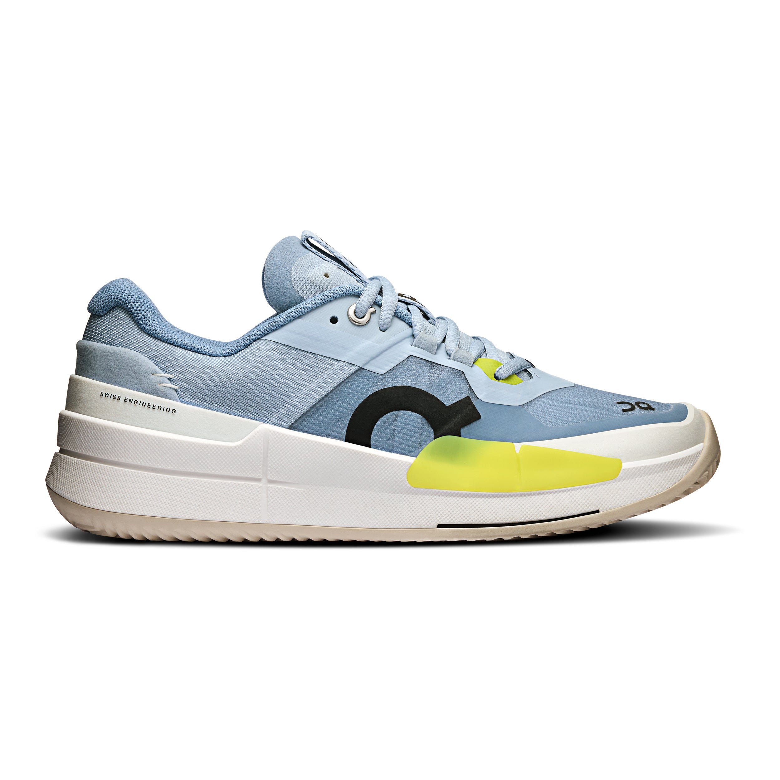 On The Roger Pro 2 Clay Court Shoe Women-Light Blue,Yellow