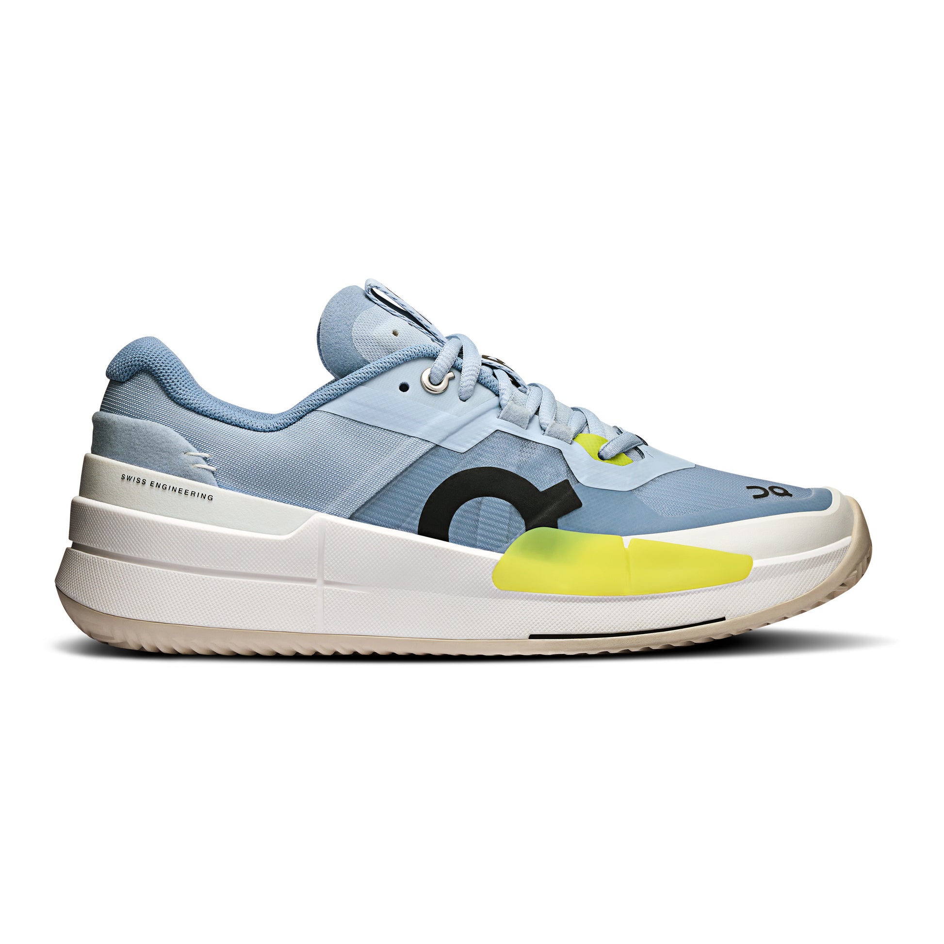 On The Roger Pro 2 Clay Court Shoe Women-Light Blue,Yellow