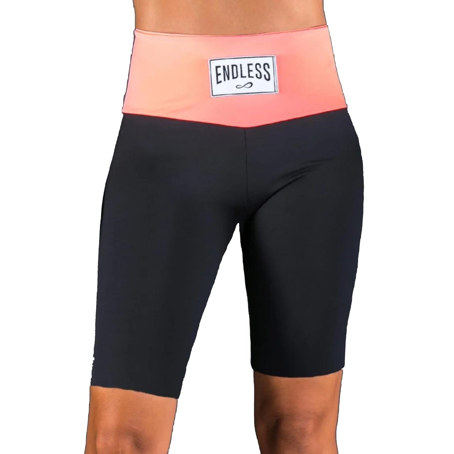 Endless Tech Label Shorts Women - black, coral