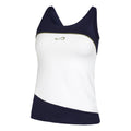 Curve Tank top Women - white, dark blue