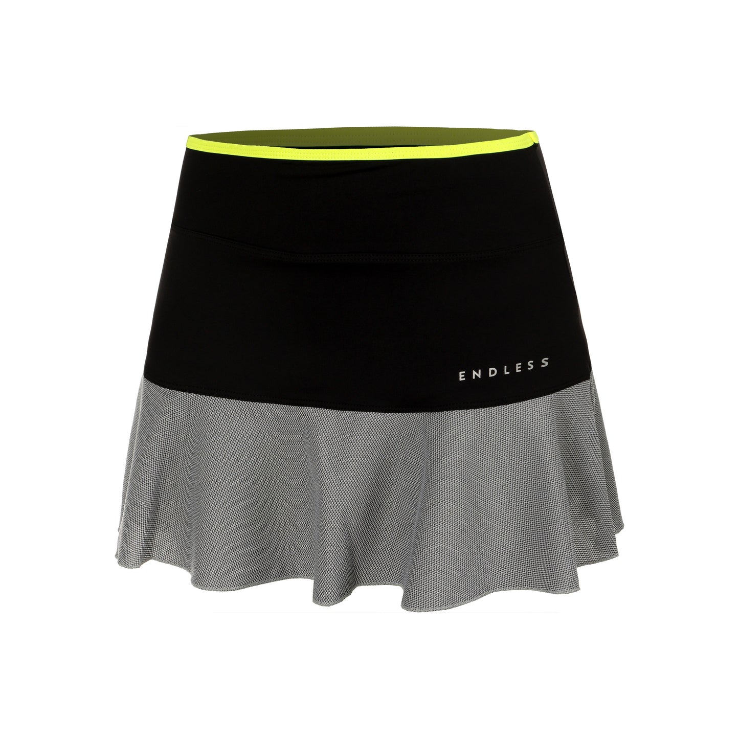 Endless Lace Skirt Women - black, silver