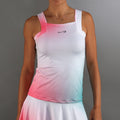 Breeze Tank Top Women-Neon Pink,White