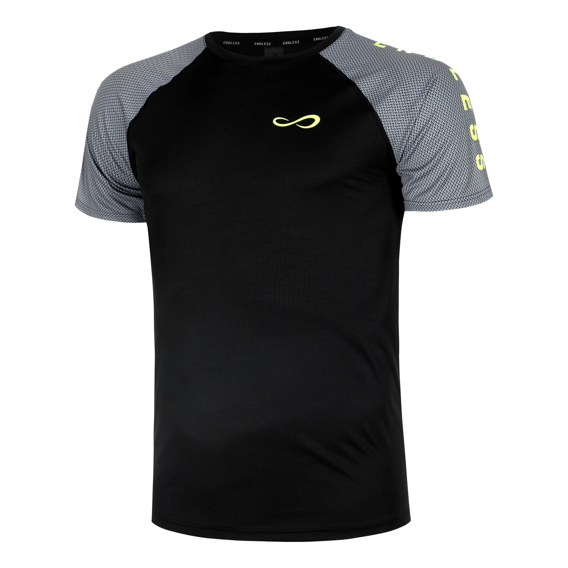Endless Feisty Iconic T-Shirt Men-Black