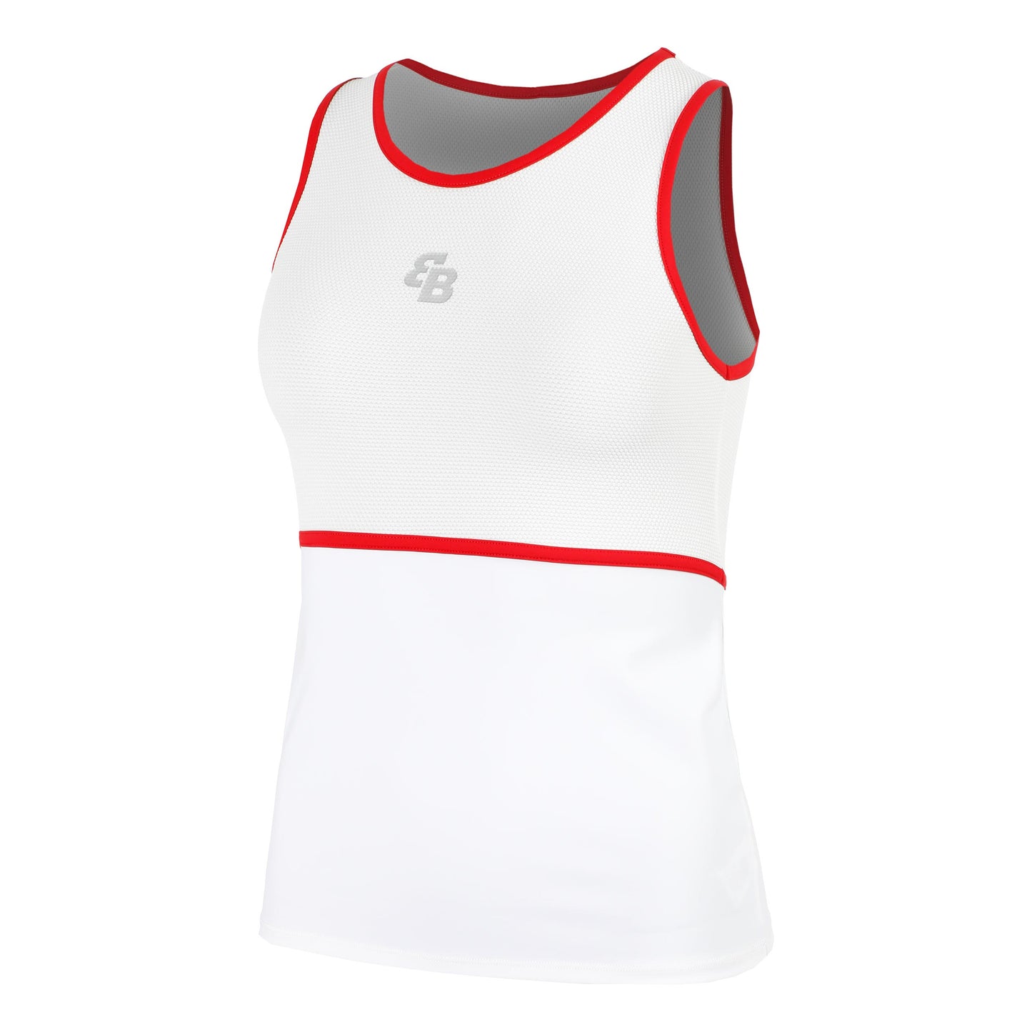 BB by Belen Berbel Capri Tank Top Women-White,Red