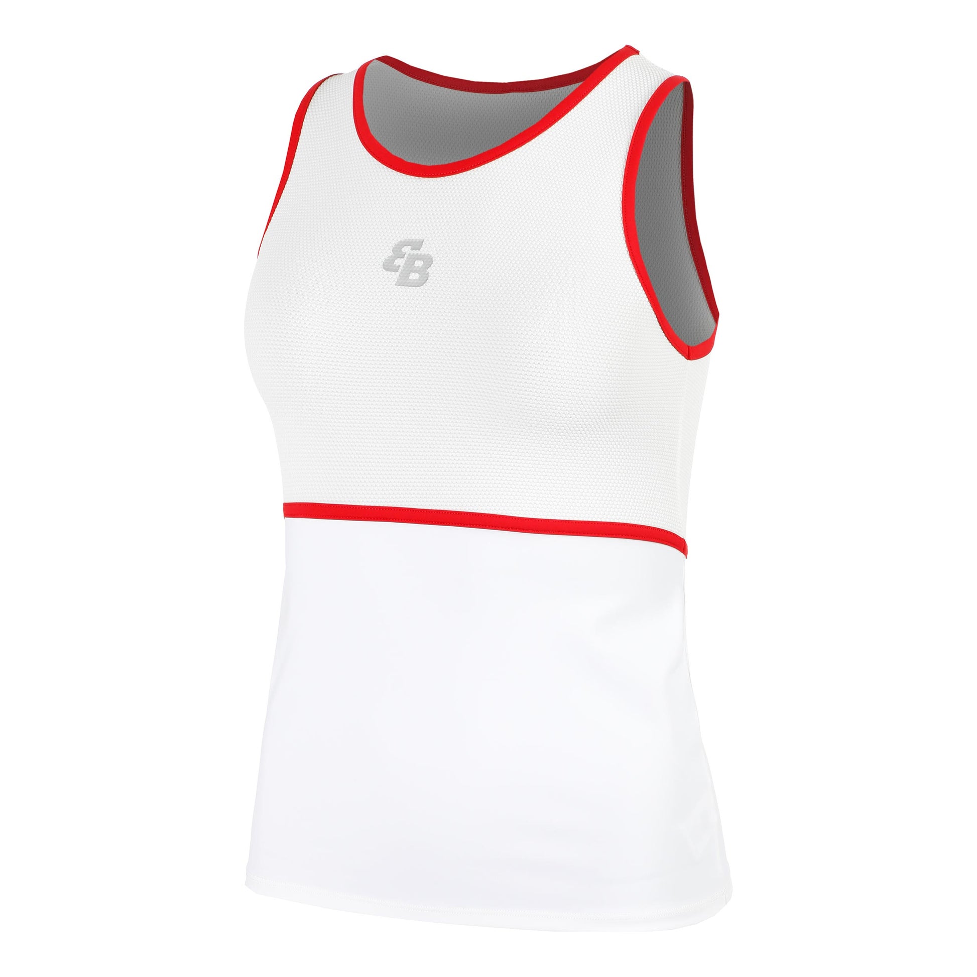 BB by Belen Berbel Capri Tank Top Women-White,Red