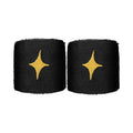 Wristband 2 Pack short - black, gold