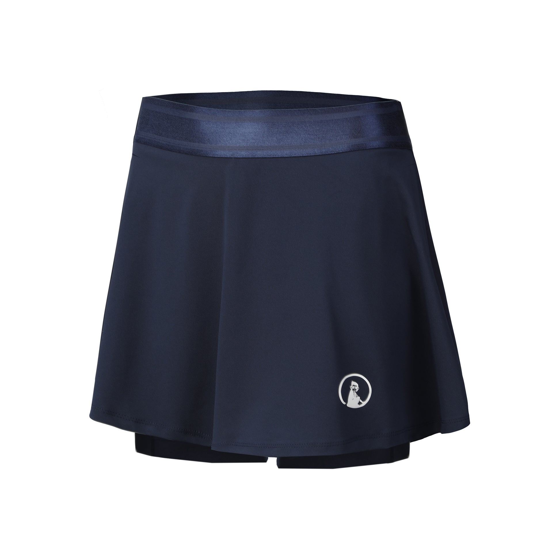 Quiet Please Bounce Skirt Women - blue,