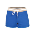 Retro Stripe Shorts Women - blue, multicoloured