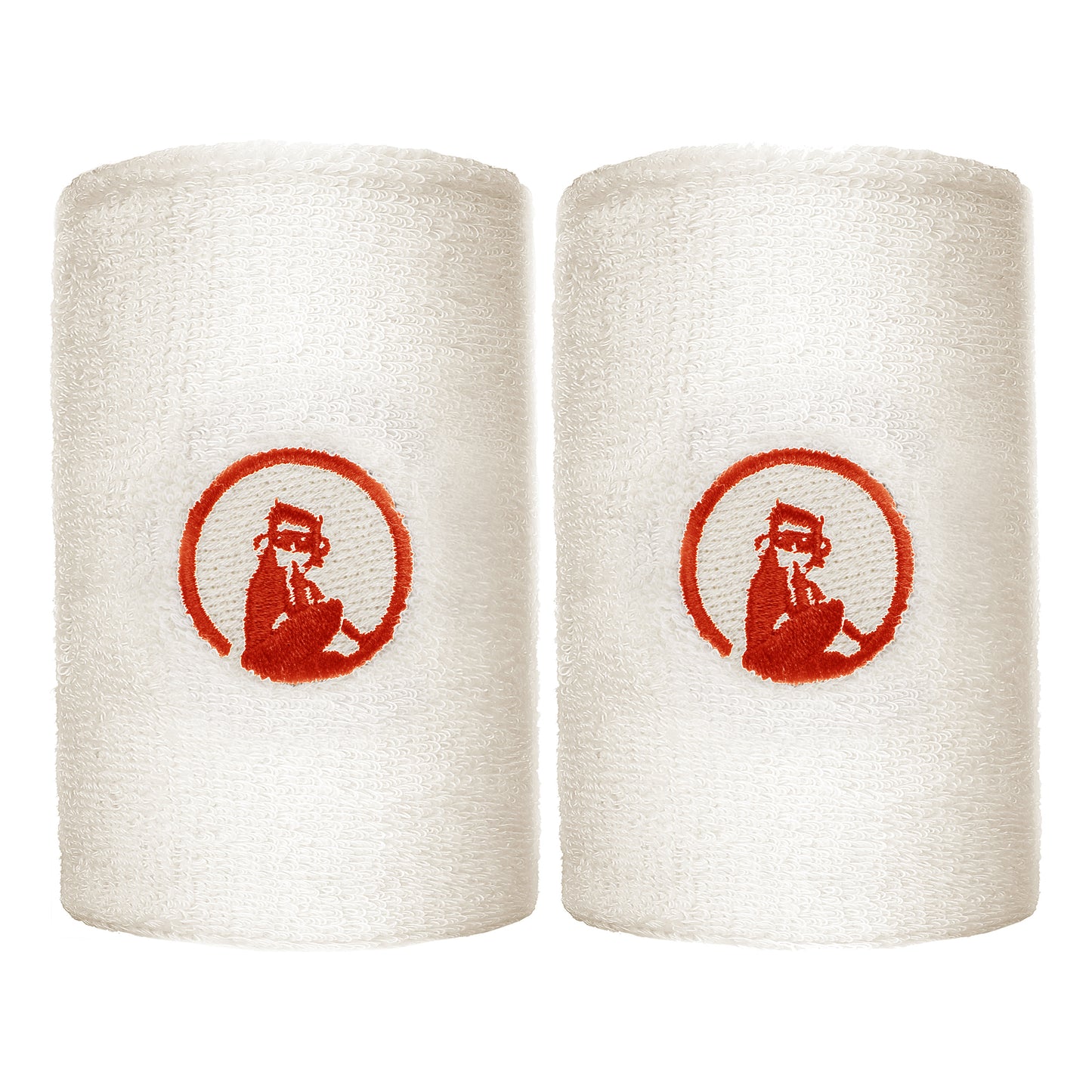 Quiet Please Wristband 2 Pack long - white