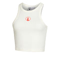 Crossroad Ribbed Tank Top Women-White