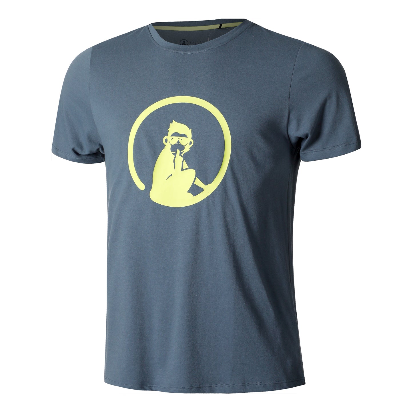 Quiet Please Trainings T-Shirt Men - blue,