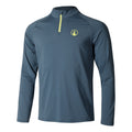 Big Serve 1/4 Zip Long sleeve Men - blue,