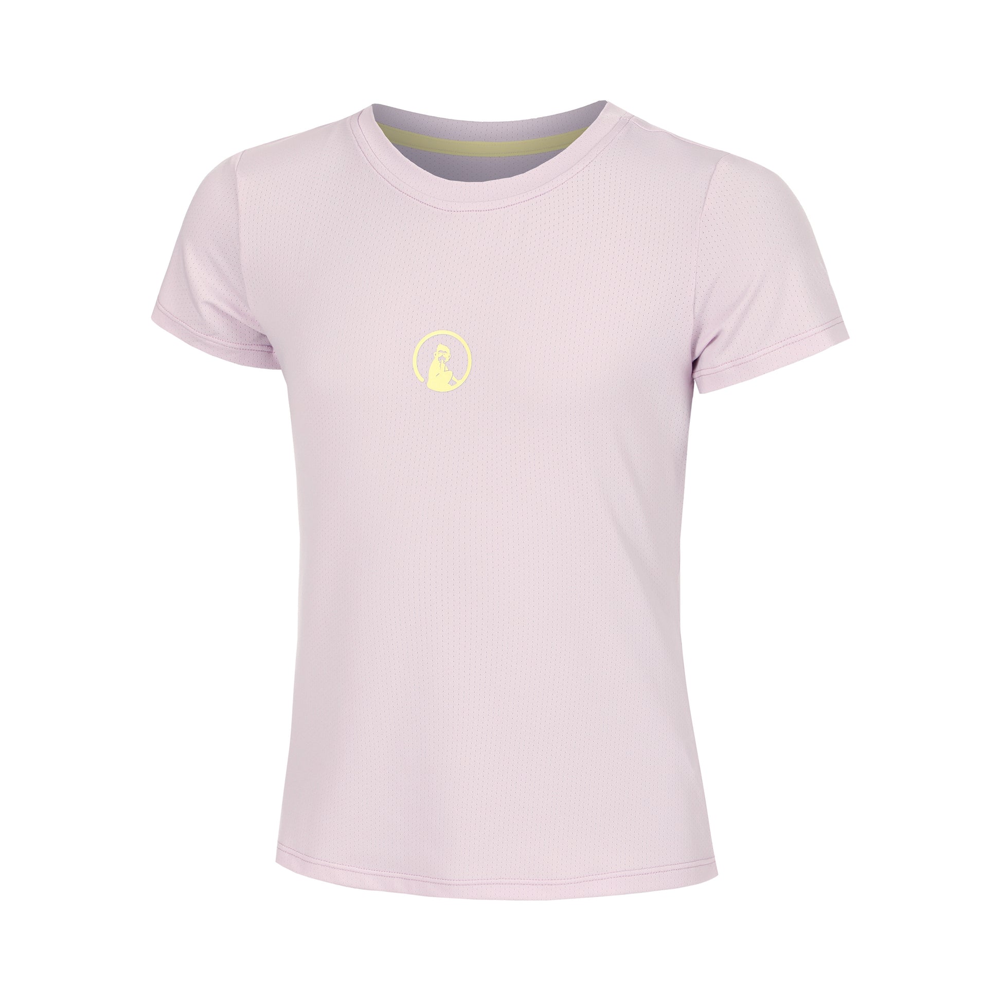 Quiet Please Mind Retriever T-Shirt Girls-Lilac,Yellow