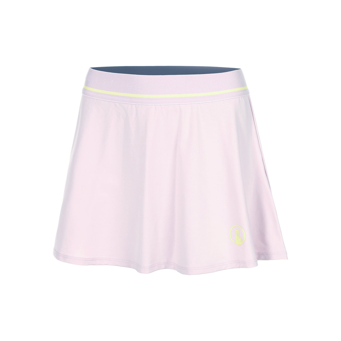Quiet Please Mind Bounce Skirt Women-Lilac,Yellow
