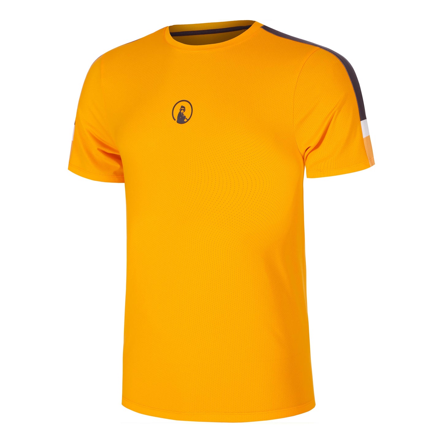 Quiet Please Endlessly Receiver Hori T-Shirt Men-Orange,Multicoloured