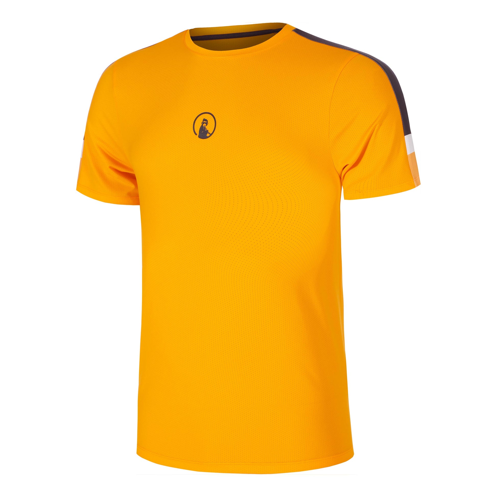 Quiet Please Endlessly Receiver Hori T-Shirt Men-Orange,Multicoloured