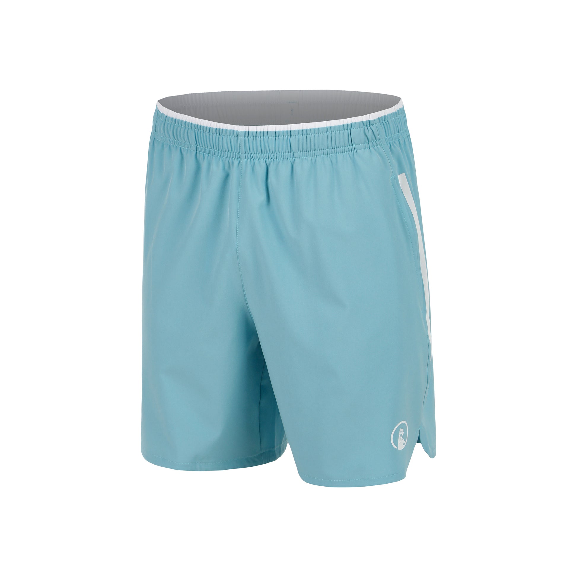 Quiet Please Create Drop 7in Shorts Men-Light Blue