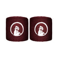 Short Wristband 2 Pack-Wine Red