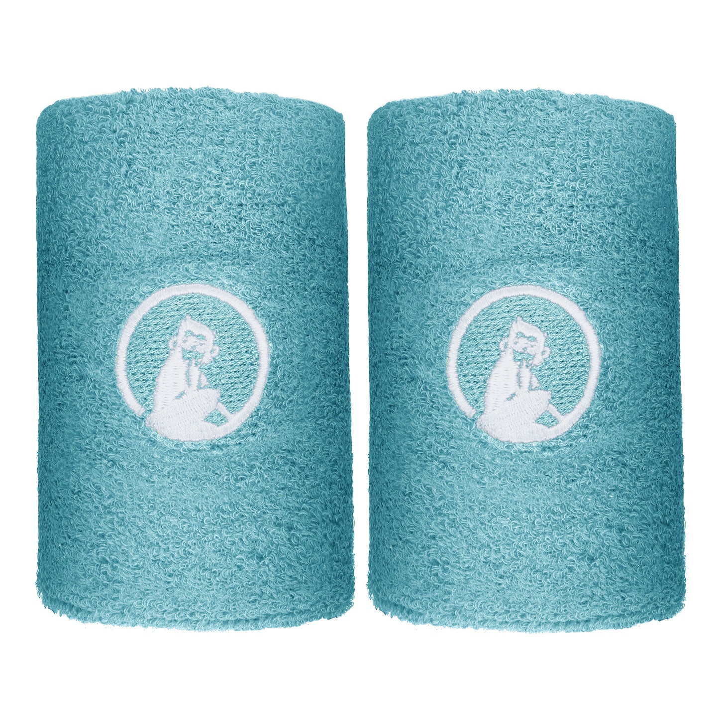 Quiet Please Wristband 2 Pack long - light blue