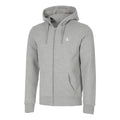 Essential Zip Zip Hoodie Men-grey