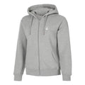 Essential Zip Zip Hoodie Women-grey