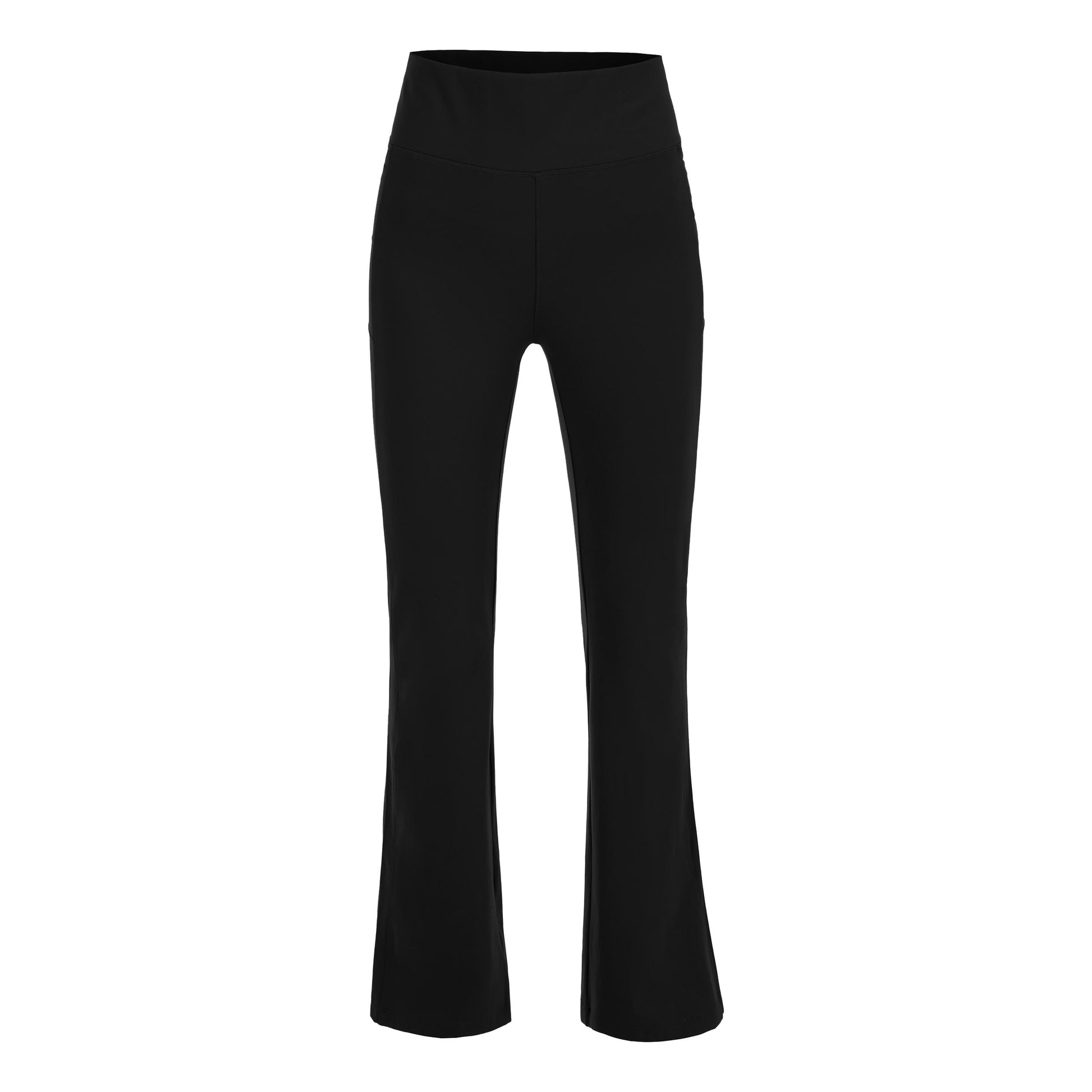 Quiet Please Tonal Core Flare Training pants Women-black