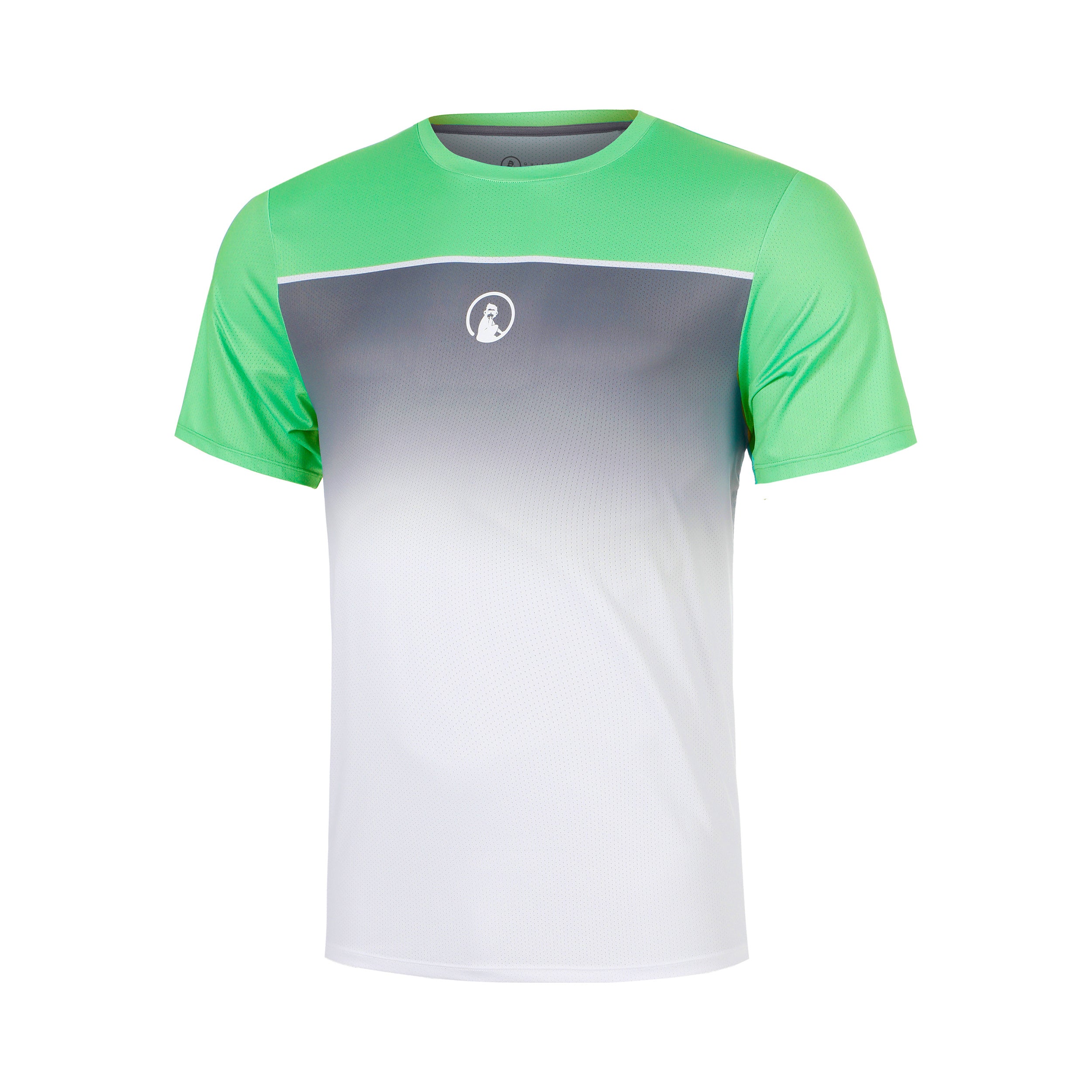 Quiet Please Joy Receiver Faded T-Shirt Boys - green, white
