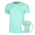 Wild Collage T-Shirt Men-Turquoise,Multicoloured
