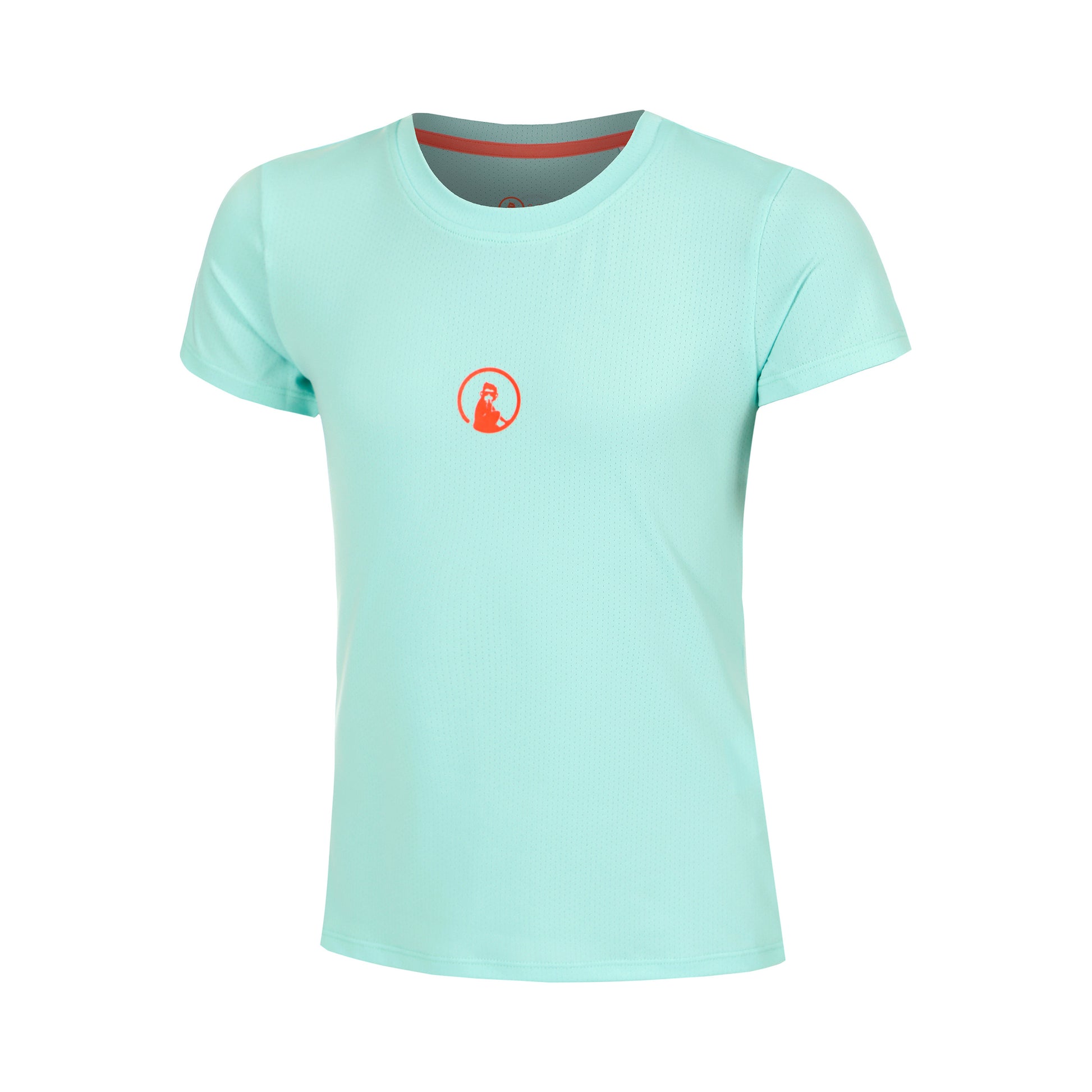 Quiet Please Wild Retriever T-Shirt Girls-Turquoise,Red