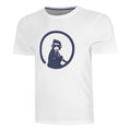 Trainings T-Shirt Men-White,Dark Blue