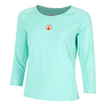 Wild Stripes Long Sleeve Women-Turquoise,Red