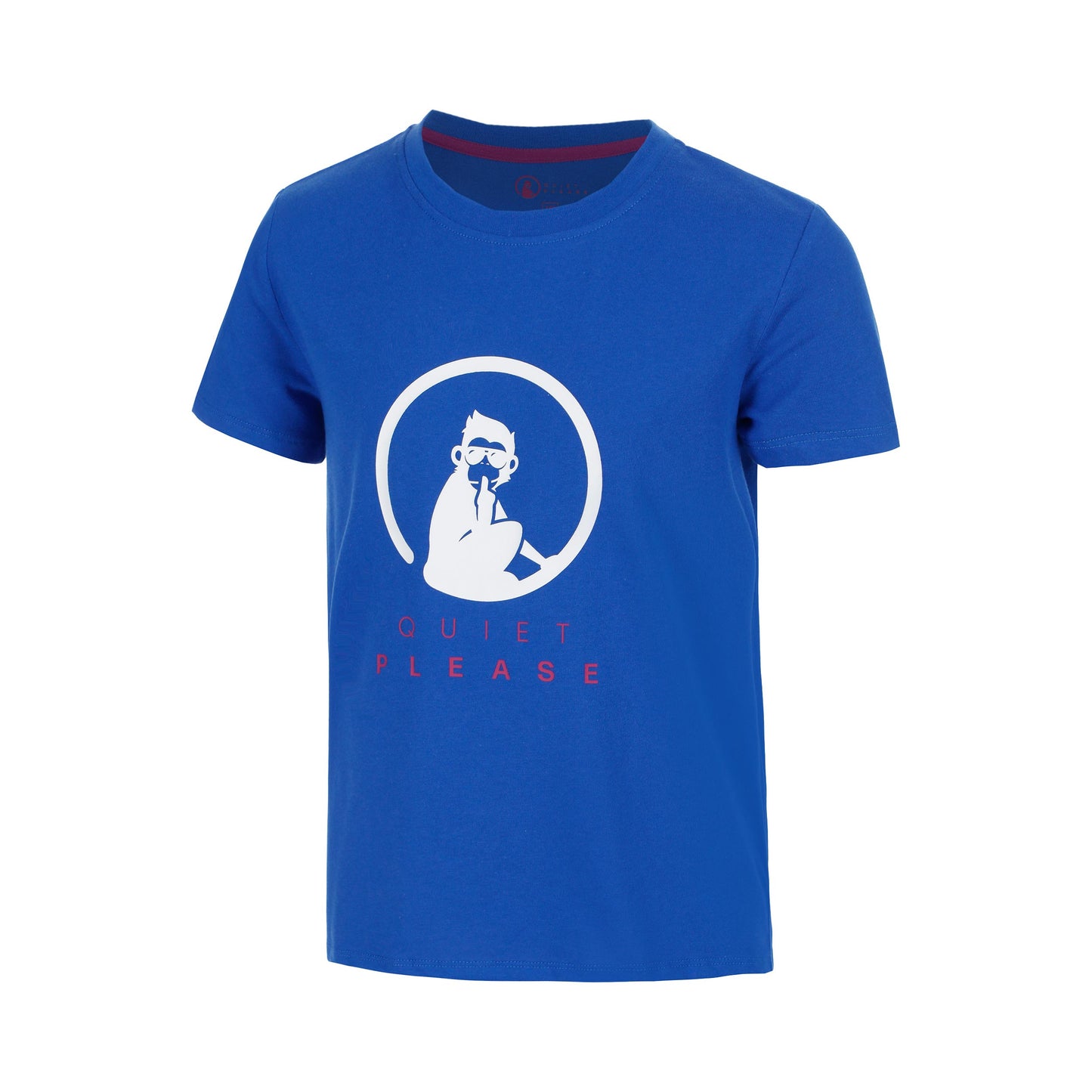 Quiet Please Advantage Logo T-Shirt Boys - blue, white