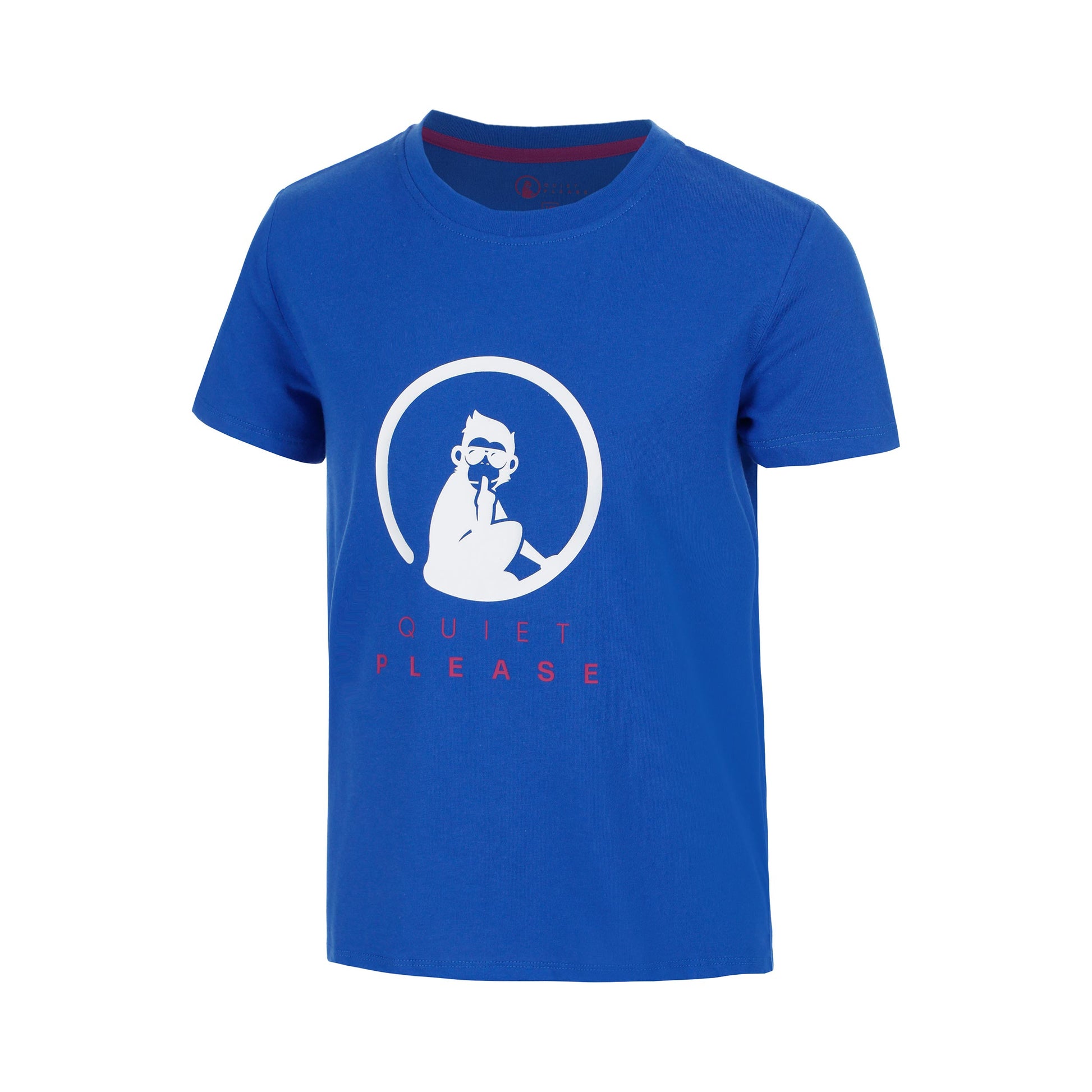 Quiet Please Advantage Logo T-Shirt Boys - blue, white