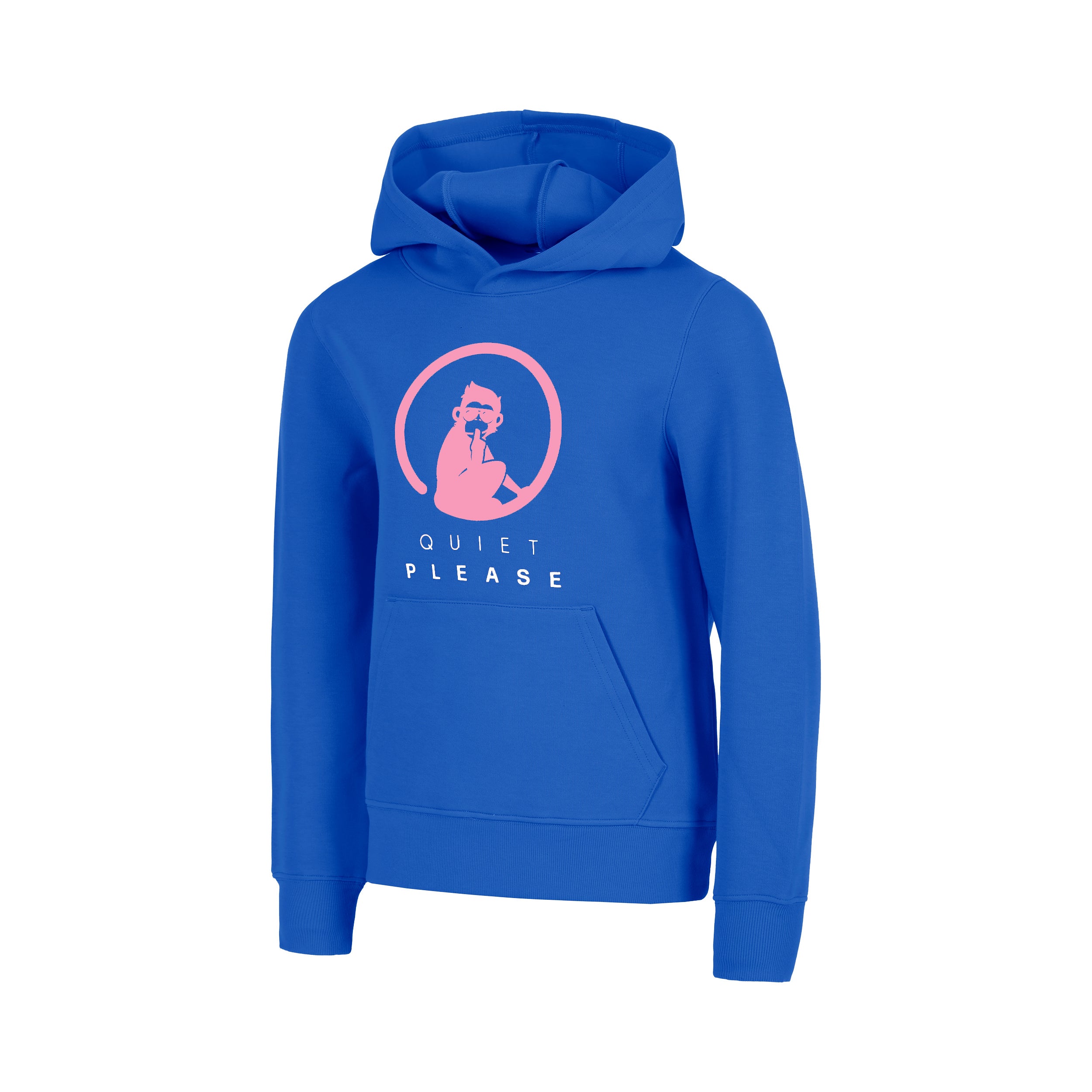 Quiet Please Crushaseline Logo Hoody Girls - blue, pink