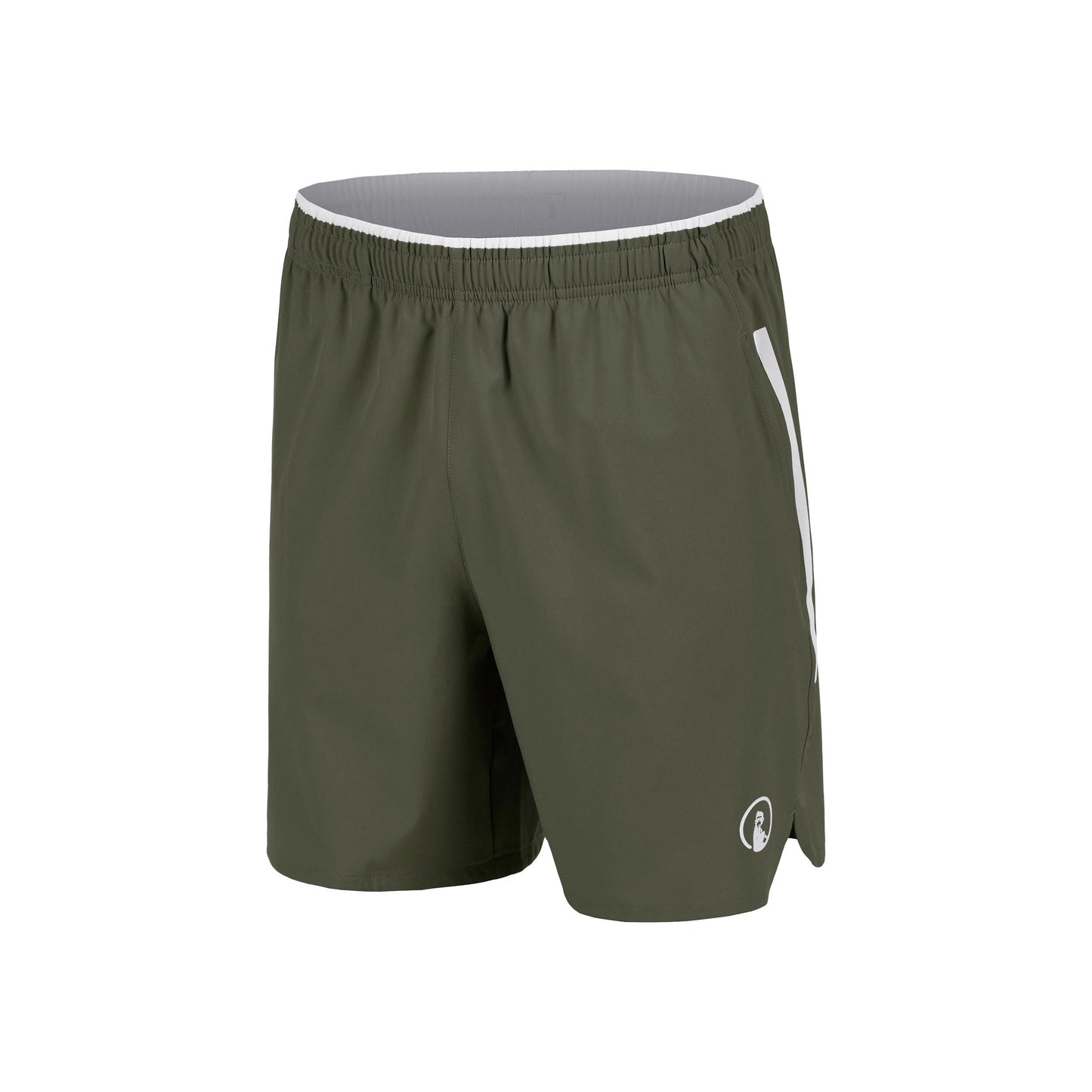 Quiet Please Memories Drop 7in Shorts Men - dark green