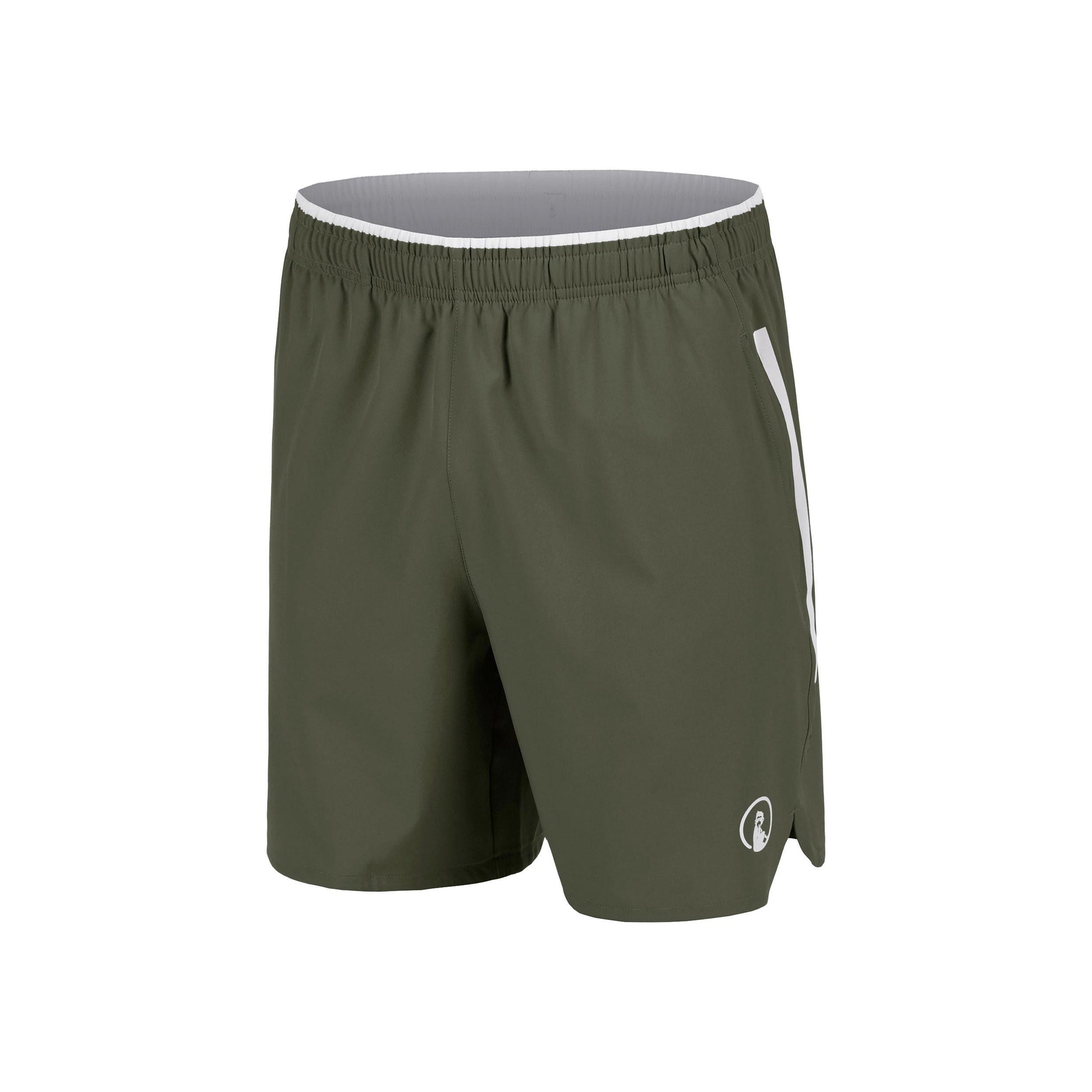 Quiet Please Memories Drop 7in Shorts Men - dark green