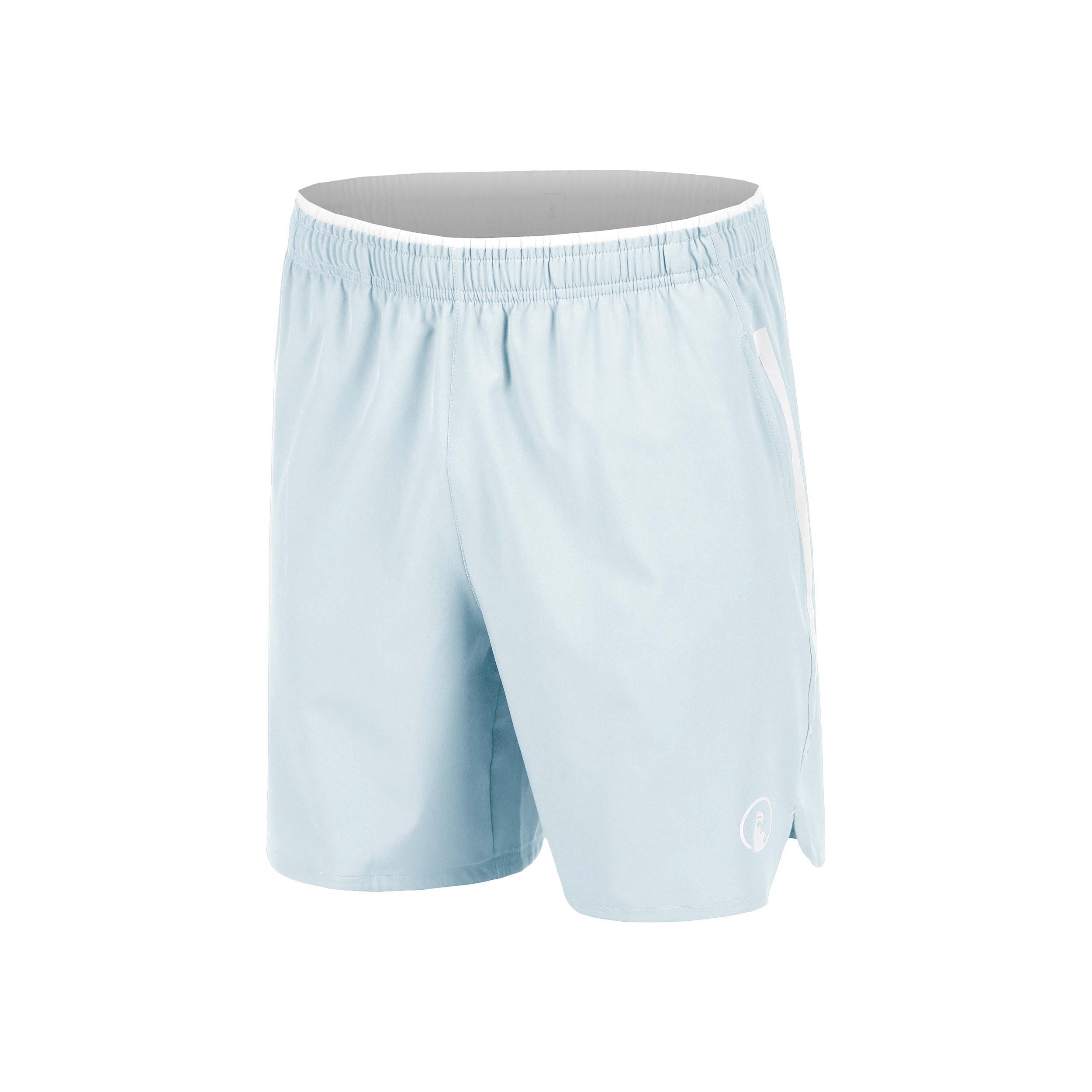 Quiet Please Memories Drop 7in Shorts Men - light blue, off white