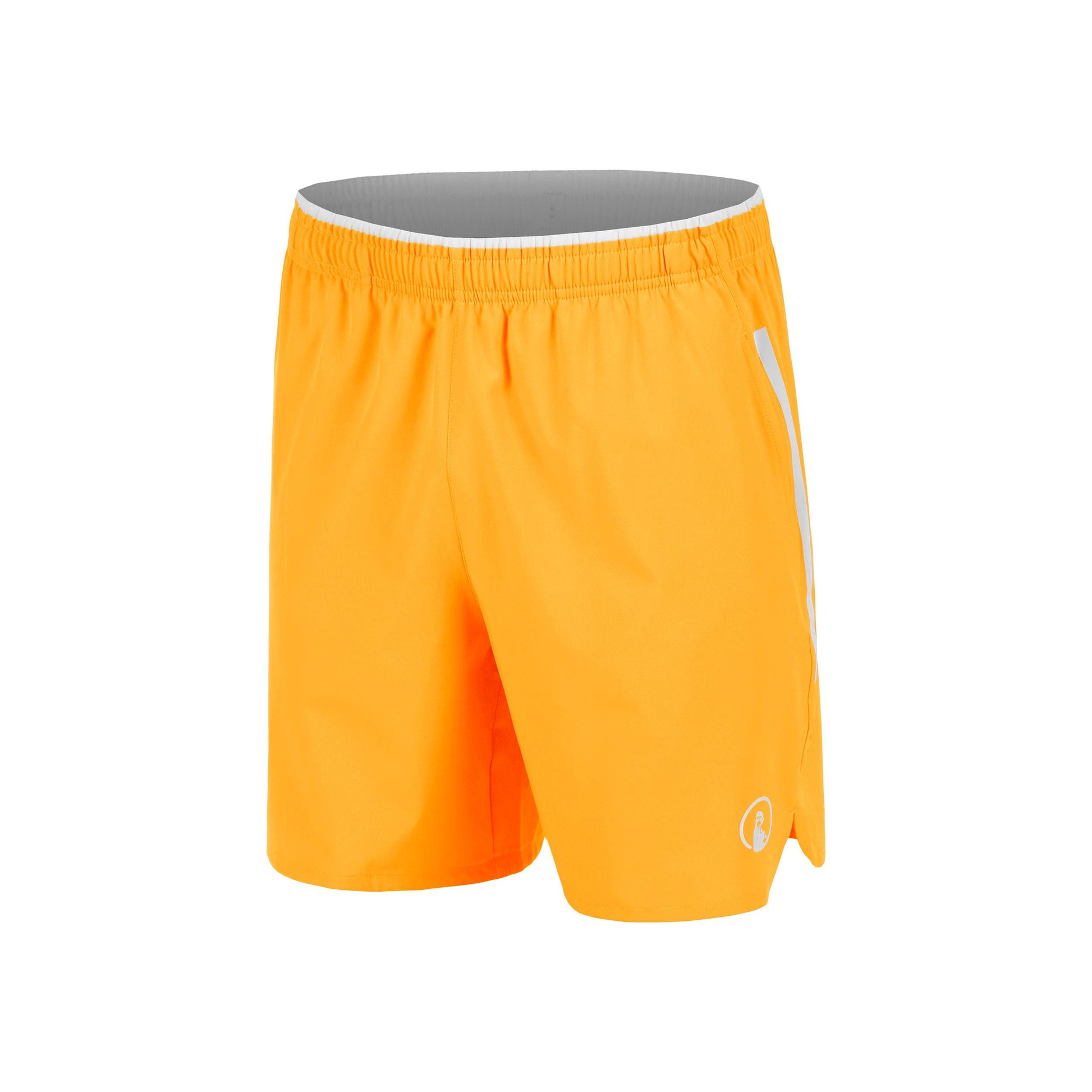Quiet Please Glow Drop 7in Shorts Men - orange