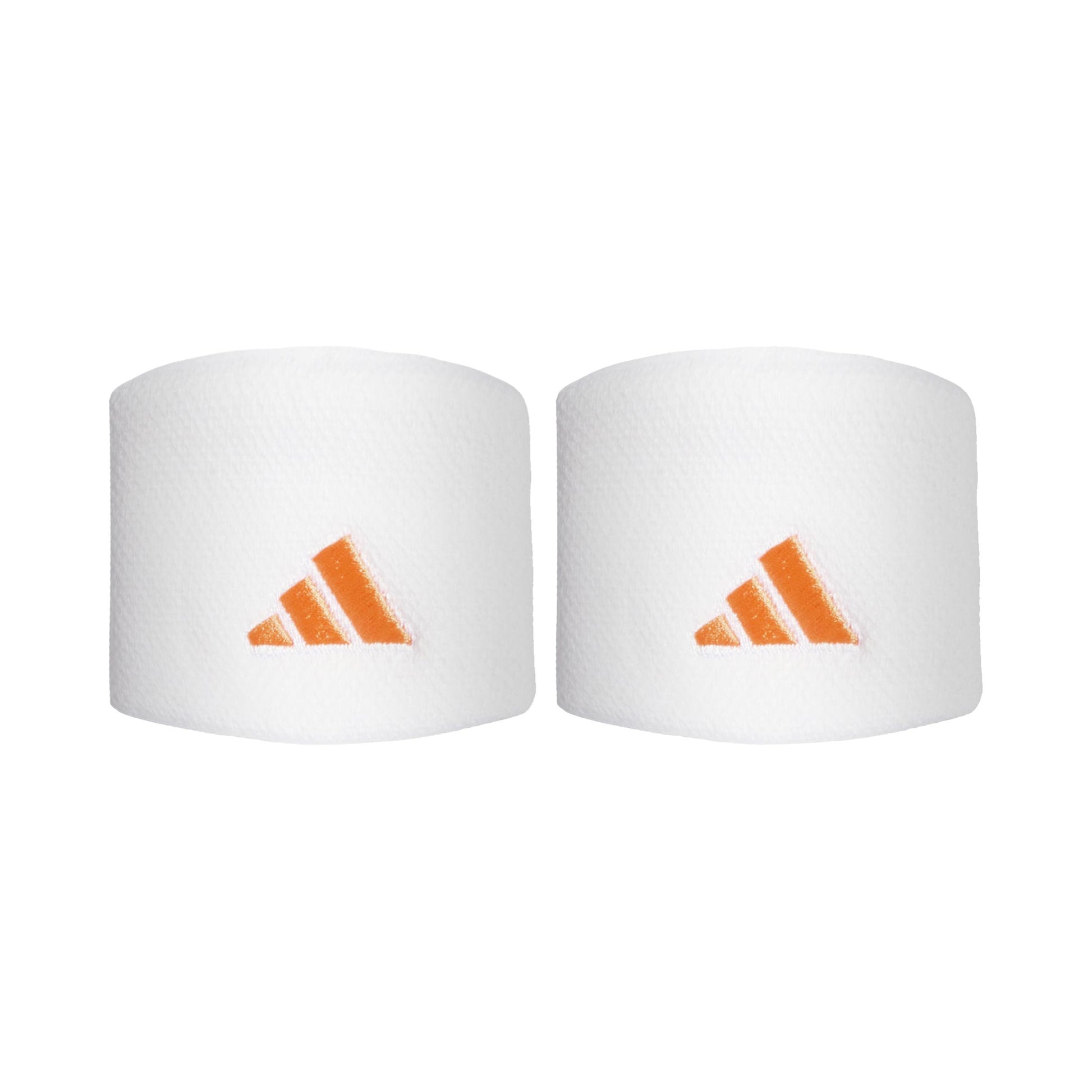 adidas Tennis Wristband Unisex - white, orange